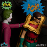 Mezco Toyz Batman (1966) Classic TV Series 5 Points Deluxe Box Set