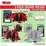 McFarlane Toys Spawn Kickstarter Remastered 2020 3-Pack Trilogy Set Signed by Todd McFarlane