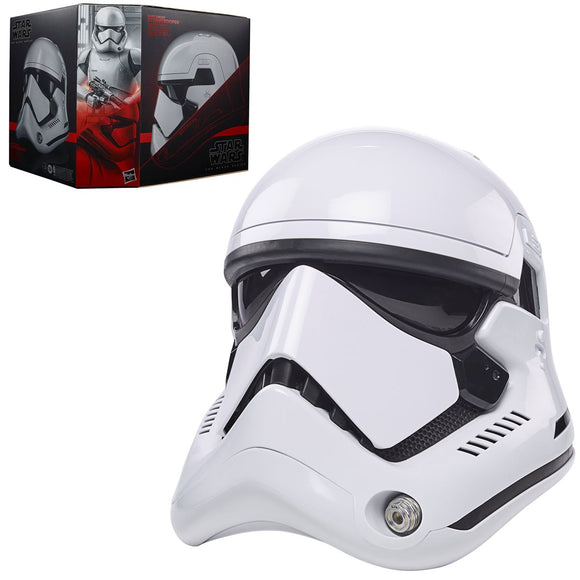 Hasbro Star Wars The Black Series First Order Stormtrooper Premium Electronic Helmet Prop Replica