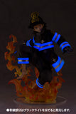 Kotobukiya Fire Force ArtFX J Shinra Kusakabe Statue with Bonus Part