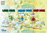 HEROCROSS Hybrid Metal Figuration 308 Disney Huey Dewey Louie Diecast Action Figure Boxset
