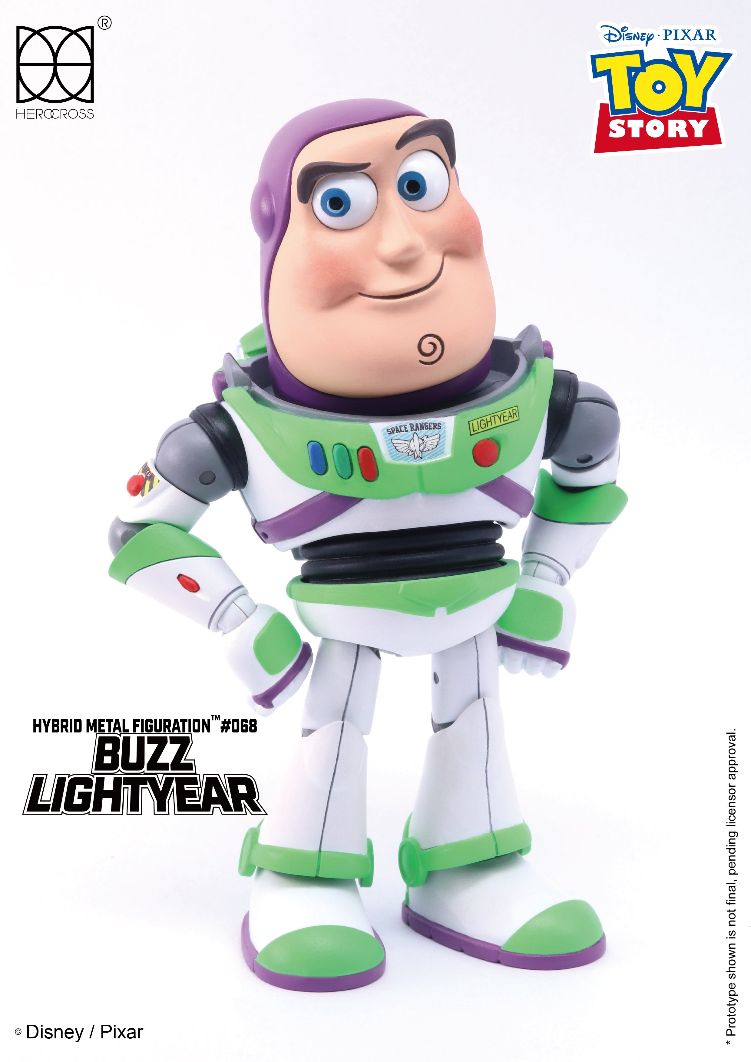 HEROCROSS Hybrid Metal Figuration 068 Disney Toy Story Buzz