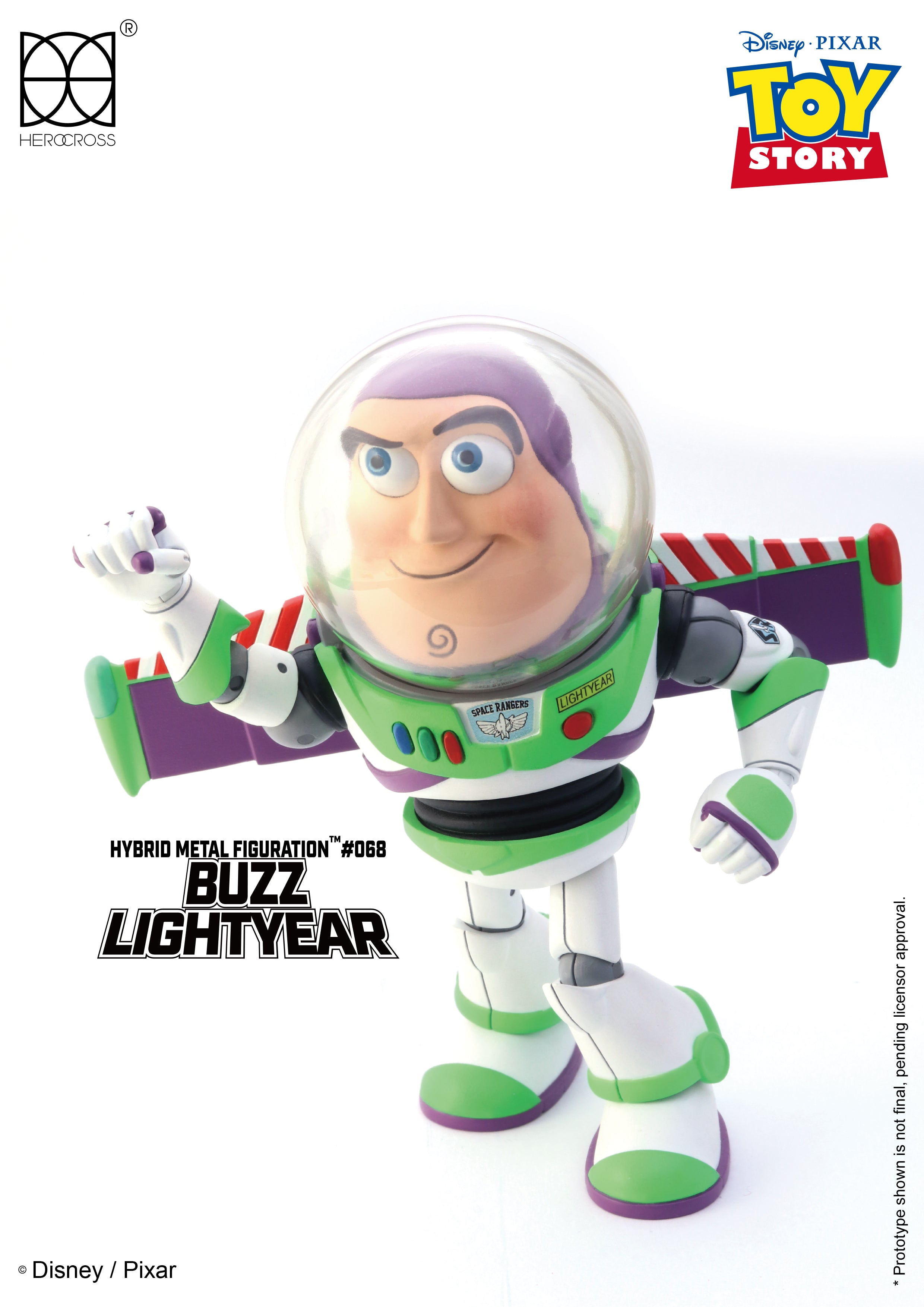 HEROCROSS Hybrid Metal Figuration 068 Disney Toy Story Buzz