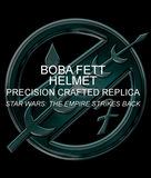 eFX Collectibles Star Wars The Empire Strikes Back Boba Fett 1:1 Scale Precision Crafted Prop Replica Helmet
