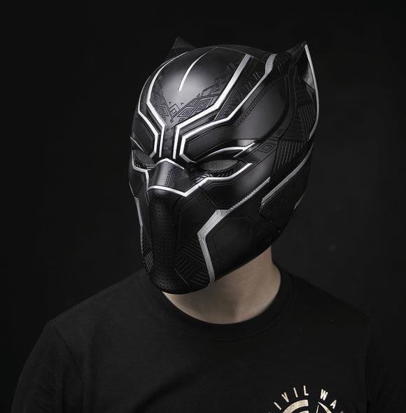 Killerbody Marvel Civil War 1/1 Scale Black Panther Full Size Cosplay Helmet