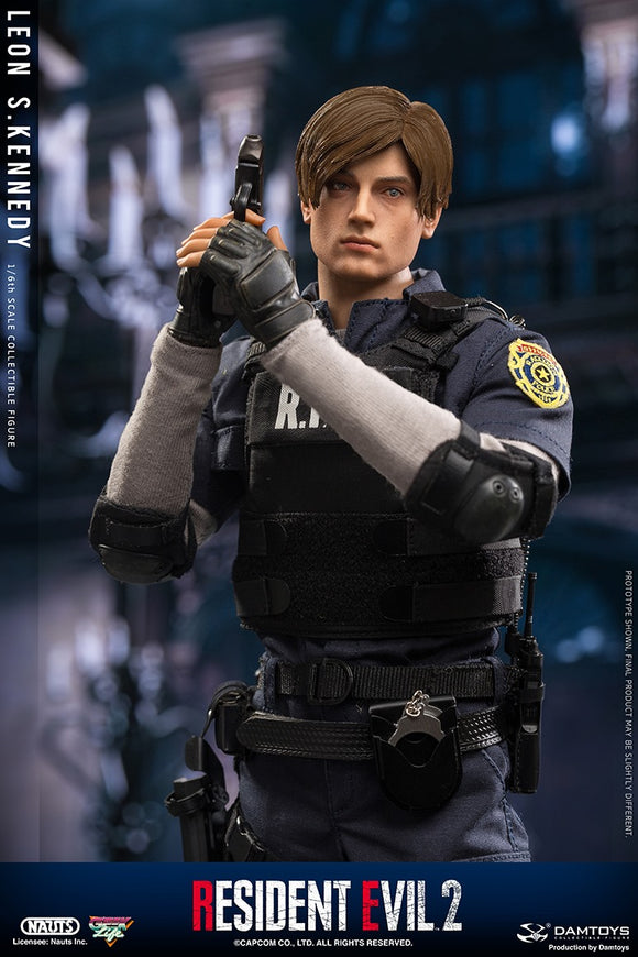 Damtoys Resident Evil 2 Leon S. Kennedy 1/6 Scale 12