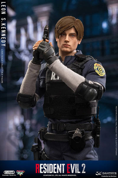 Damtoys Resident Evil 2 Leon S. Kennedy 1/6 Scale 12