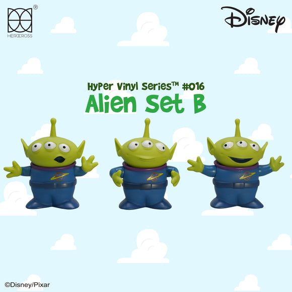 HEROCROSS Hybrid Vinyl Series 015 Disney Toy Story Alien Set B Vinyl Figure