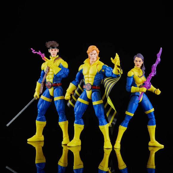 Hasbro Marvel Legends Series Marvel’s Banshee, Gambit, & Psylocke Figures 3 Pack Set