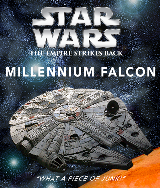 EFX Star Wars: The Empire Strikes Back Die-Cast Replica - Millennium Falco