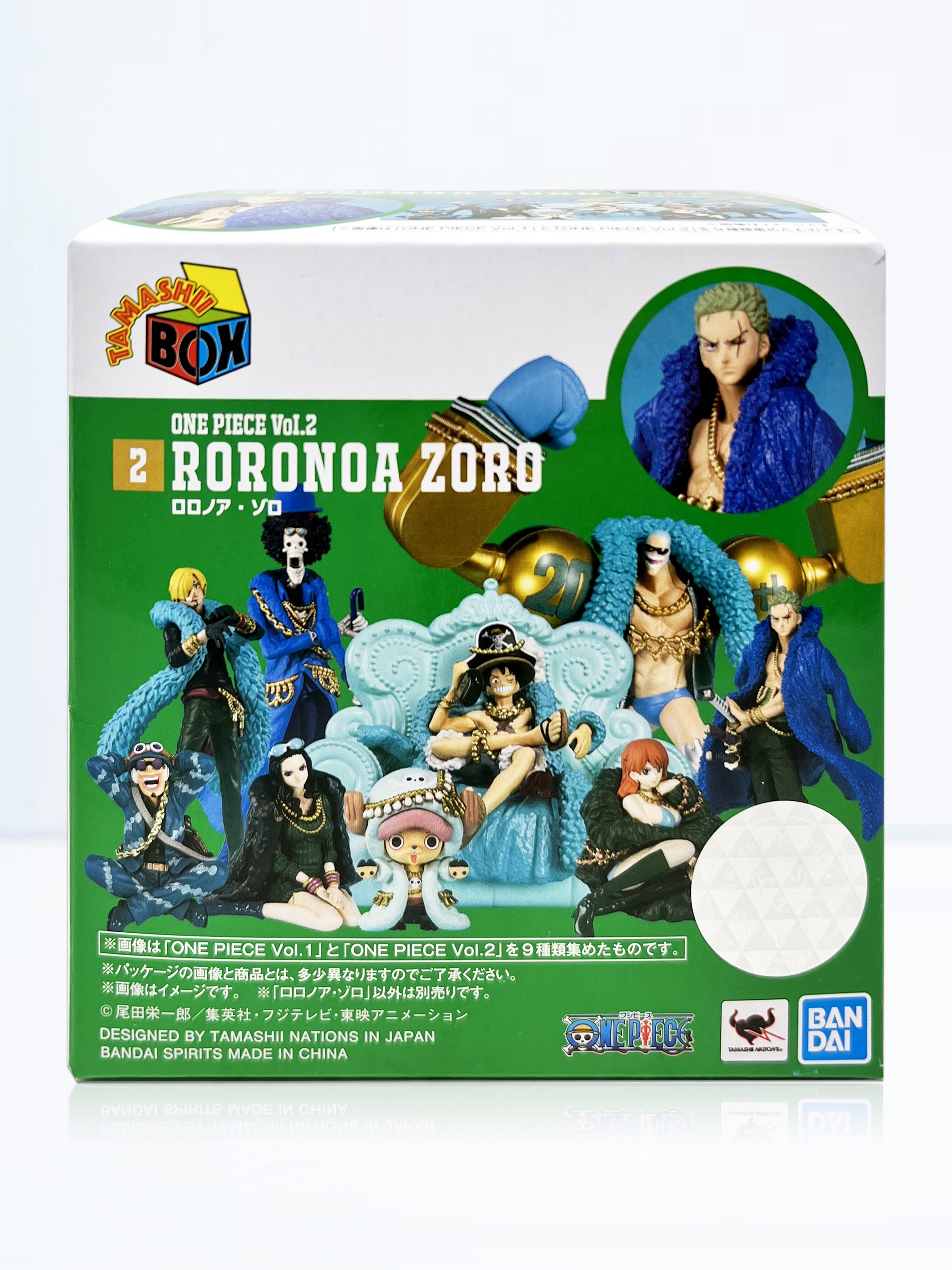 Bandai ONE PIECE Tamashii Box Vol.1 & Vol.2 complete Set of