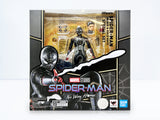 Bandai S.H.Figuarts Spider-Man No Way Home Spider-Man (Black & Gold Suit) Special Set with First Run Bonuses