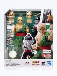 Premium Bandai Exclusive Dragon Ball Z S.H.Figuarts Tenshinhan & Chaoz Figure Set