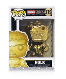 Funko Pop Marvel Studios 10th Anniversary Hulk (Gold Chrome) Figure