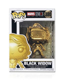 Funko Pop Marvel Studios 10th Anniversary Black Widow (Gold Chrome) Figure