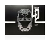 Dimension Studio Marvel Iron Man 3 Iron Man Mark XLII 42 1:1 Full Size Electronic Motorized Wearable Helmet Movie Prop Replica