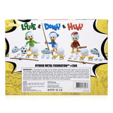 HEROCROSS Hybrid Metal Figuration 308 Disney Huey Dewey Louie Diecast Action Figure Boxset