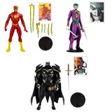 DC Multiverse Wave 3 Set of 3 Action Figures Batman: Curse of the White Knight DC Multiverse Azrael Batman Armor, The Joker & The Flash