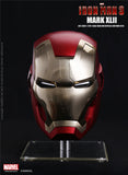 Dimension Studio Marvel Iron Man 3 Iron Man Mark XLII 42 1:1 Full Size Electronic Motorized Wearable Helmet Movie Prop Replica