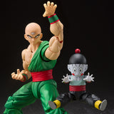 Premium Bandai Exclusive Dragon Ball Z S.H.Figuarts Tenshinhan & Chaoz Figure Set