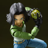 Premium Bandai Tamashii Nations S.H.Figuarts Android 17 Universe Survival Saga Exclusive Action Figure