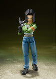 Premium Bandai Tamashii Nations S.H.Figuarts Android 17 Universe Survival Saga Exclusive Action Figure