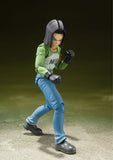 Premium Bandai Tamashii Nations S.H.Figuarts Android 17 Universe Survival Saga Exclusive Action Figure