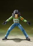 Premium Bandai Tamashii Nations S.H.Figuarts Android 17 Universe Survival Saga Exclusive Action Figure