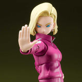 Premium Bandai Tamashii Nations S.H.Figuarts Android 18 Universe Survival Saga Exclusive Action Figure