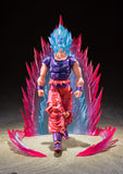 Premium Bandai Tamashii Nations S.H.Figuarts Super Saiyan God Super Saiyan Son Goku Kaio-Ken Event Exclusive Color Edition Figure