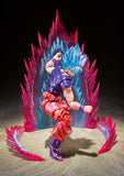 Premium Bandai Tamashii Nations S.H.Figuarts Super Saiyan God Super Saiyan Son Goku Kaio-Ken Event Exclusive Color Edition Figure