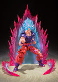 Premium Bandai Tamashii Nations S.H.Figuarts Super Saiyan God Super Saiyan Son Goku Kaio-Ken Event Exclusive Color Edition Figure