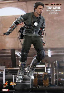 Hot Toys Marvel Comics Iron Man Tony Stark (Mech Test Deluxe Version) 1/6 Scale Collectible Figure