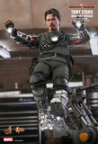 Hot Toys Marvel Comics Iron Man Tony Stark (Mech Test Deluxe Version) 1/6 Scale Collectible Figure