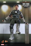 Hot Toys Marvel Comics Iron Man Tony Stark (Mech Test Deluxe Version) 1/6 Scale Collectible Figure