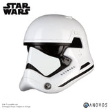 ANOVOS STAR WARS: LAST JEDI First Order Stormtrooper Helmet Adult Full Size Movie Prop Replica