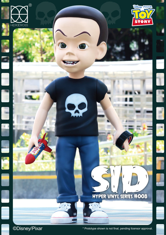 HEROCROSS Hybrid Vinyl Series 008 Disney Toy Story Sid Phillips 24 inch Vinyl Figure