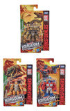 Hasbro Transformers War for Cybertron Kingdom Core Set of 3 Figures Optimus Prime, Rattrap & Vertebreak