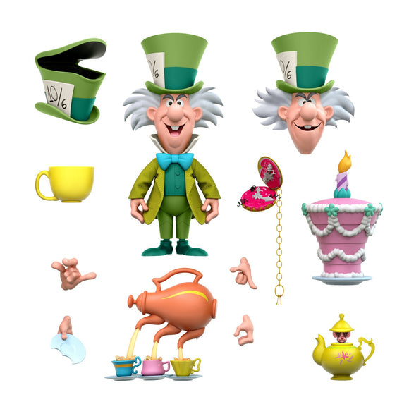 Super7 Disney Ultimates Wave 2 - The Tea Time Mad Hatter (Alice in Wonderland)