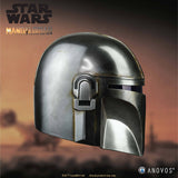 ANOVOS STAR WARS The Mandalorian Helmet Adult Full Size 1:1 Scale Wearable Movie Prop Replica