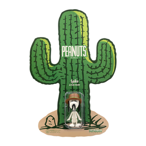 Super7 Peanuts Snoopy ReAction Spike (Cactus Card) SDCC 2020 Exclusive Figure