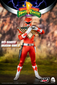 ThreeZero Mighty Morphin Power Rangers Dragon Shield Red Ranger 1/6 Scale 12" Collectible Figure