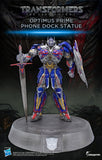 Transformers The Last Knight Optimus Prime 12" Statue Smart Phone Dock (iPhone, Samsung, Android)