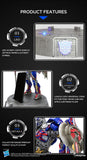 Transformers The Last Knight Optimus Prime 12" Statue Smart Phone Dock (iPhone, Samsung, Android)