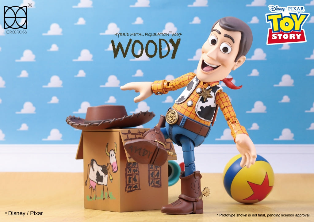 ウッディ113 HEROCROSS Hybrid Metal Figuration 067 Disney Toy Story Woody