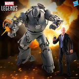 Hasbro Marvel Legends Infinity Saga Iron Man Iron Monger & Obadiah Stane Action Figures Set