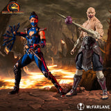 McFarlane Toys Mortal Kombat XI Series 3 7-Inch Action Figure Set Kitana & Baraka