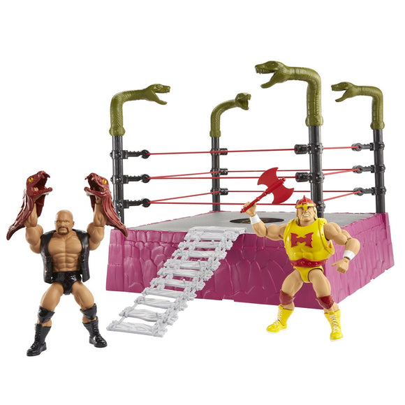 Mattel WWE Masters of the WWE Universe Rattlesnake Mountain Bundle Action Figure Playset