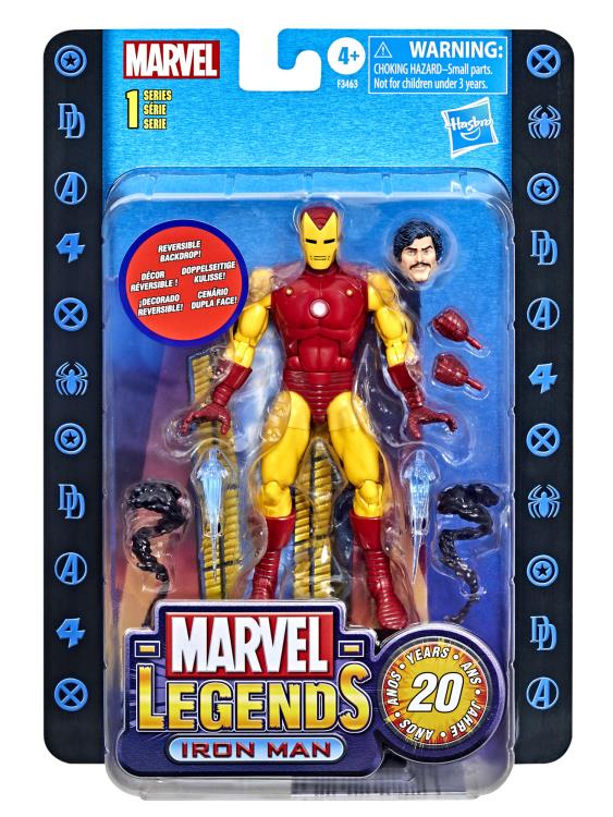 Hasbro Marvel Legends 20th Anniversary Series Iron Man Action Figure