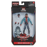 Hasbro Marvel Legends Spider-Man Into the Spider-Verse Miles Morales (Stilt-Man BAF) 6-Inch Action Figure